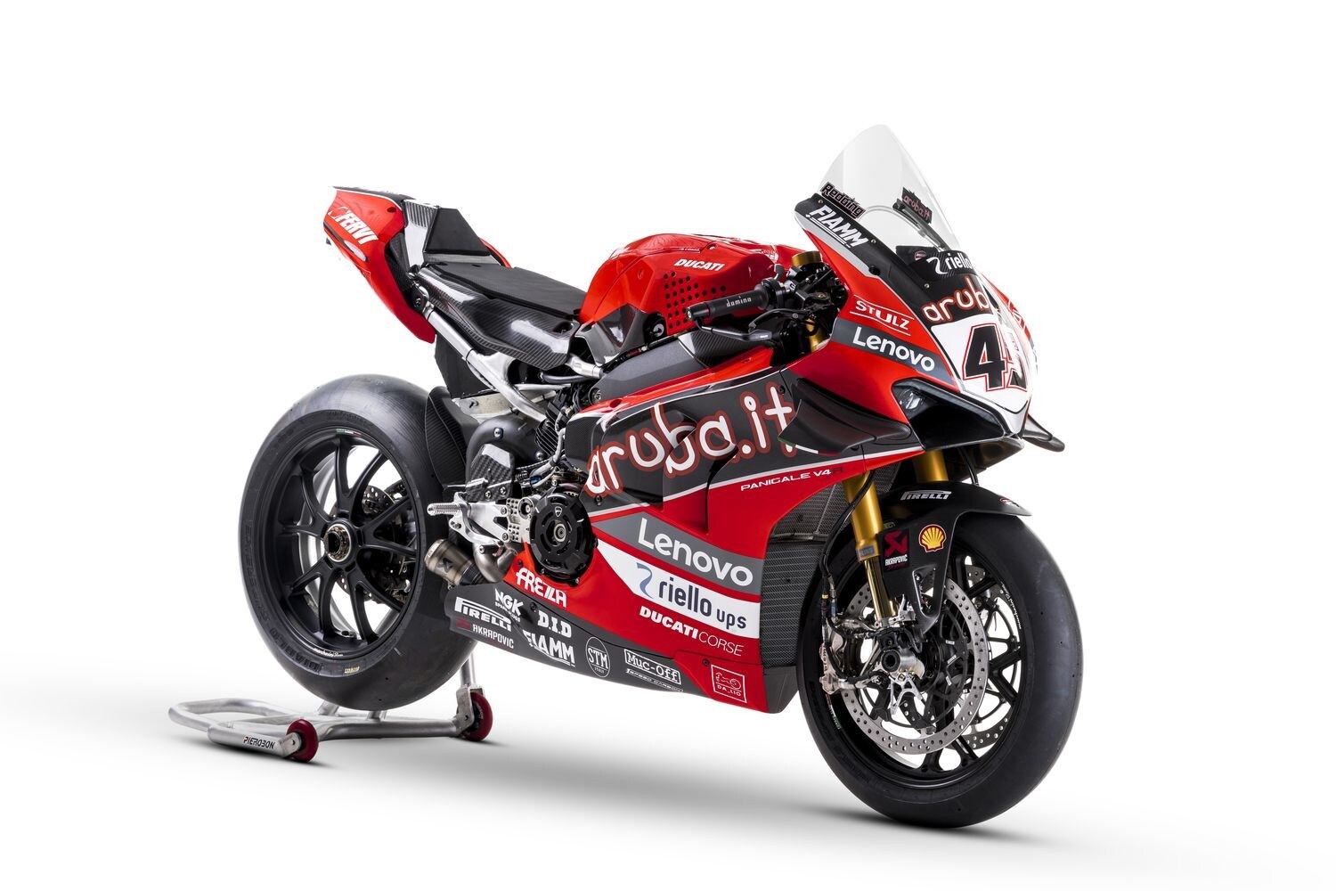 SBK, Ducati Aruba si presenta: ecco le Panigale V4R di Redding e Rinaldi