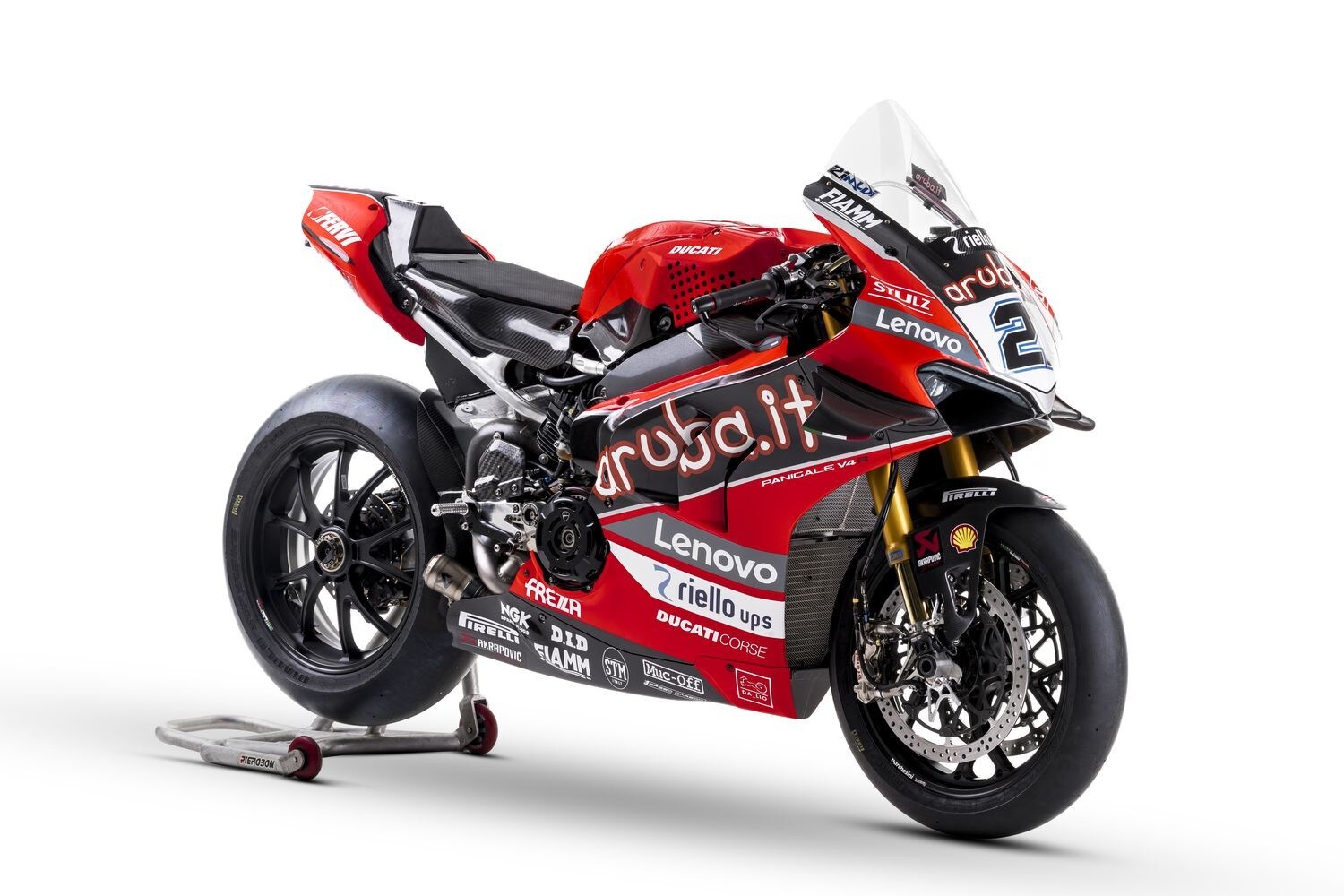 SBK, Ducati Aruba si presenta: ecco le Panigale V4R di Redding e Rinaldi