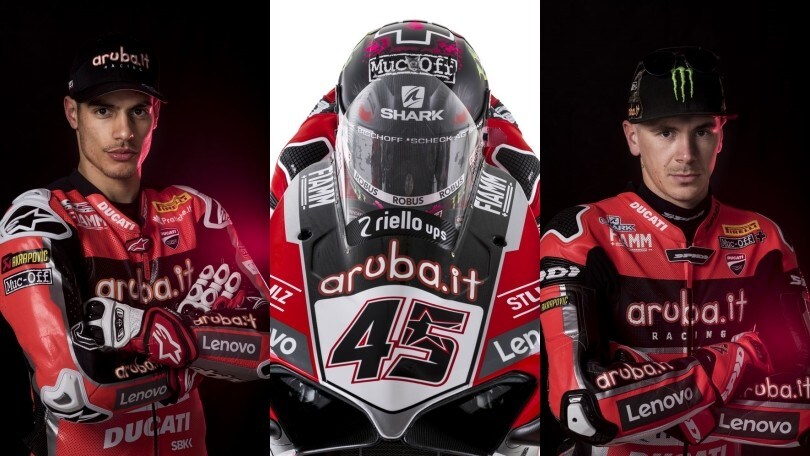 SBK, Ducati Aruba si presenta: ecco le Panigale V4R di Redding e Rinaldi