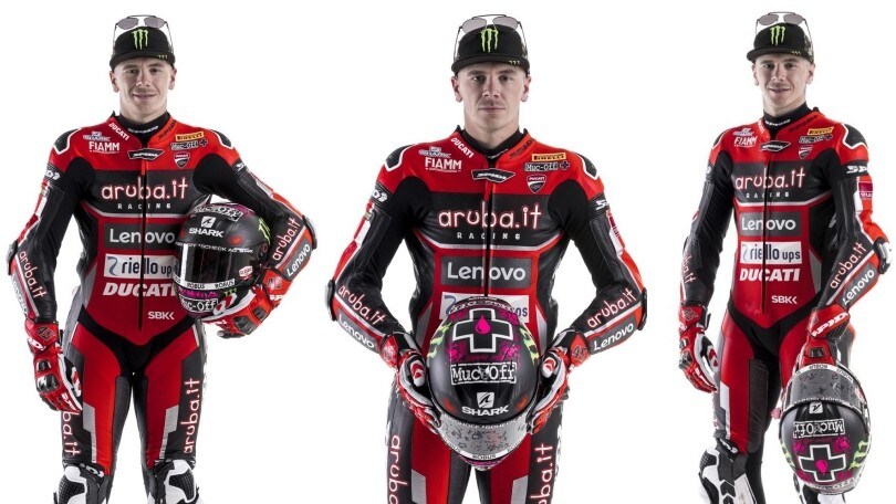 SBK, Ducati Aruba si presenta: ecco le Panigale V4R di Redding e Rinaldi