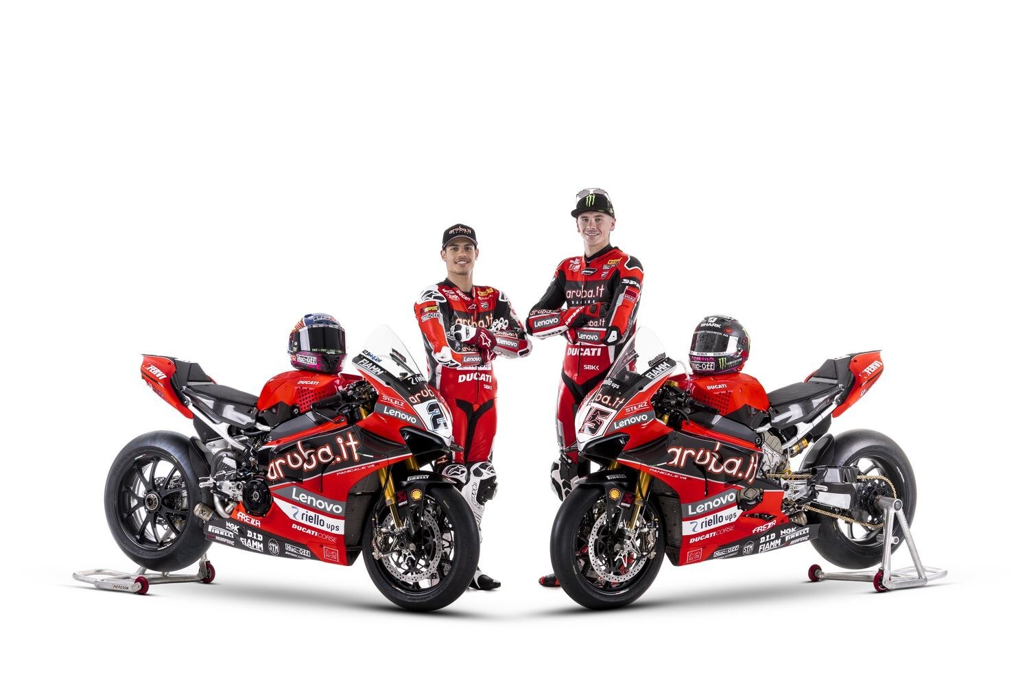 SBK, Ducati Aruba si presenta: ecco le Panigale V4R di Redding e Rinaldi