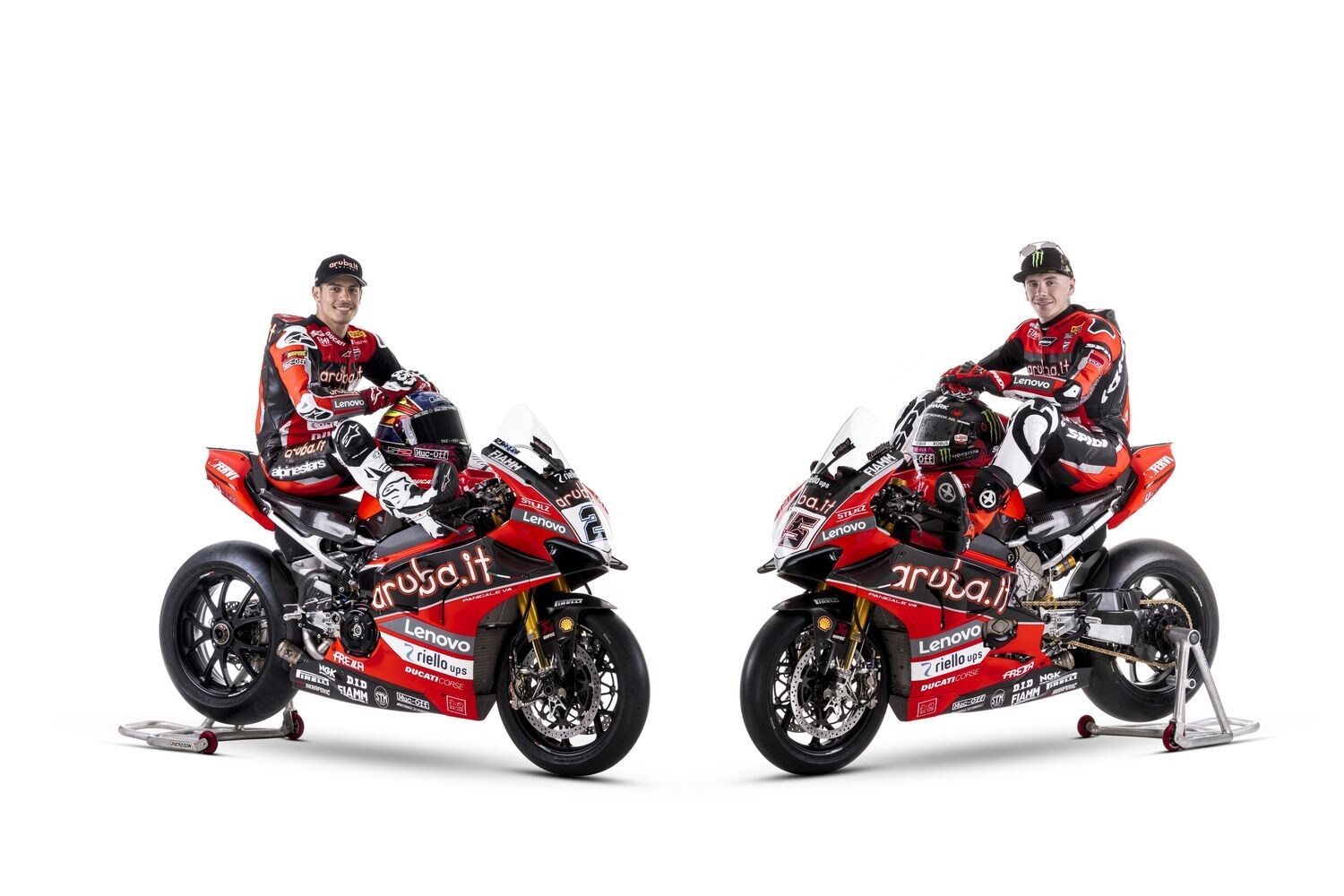 SBK, Ducati Aruba si presenta: ecco le Panigale V4R di Redding e Rinaldi