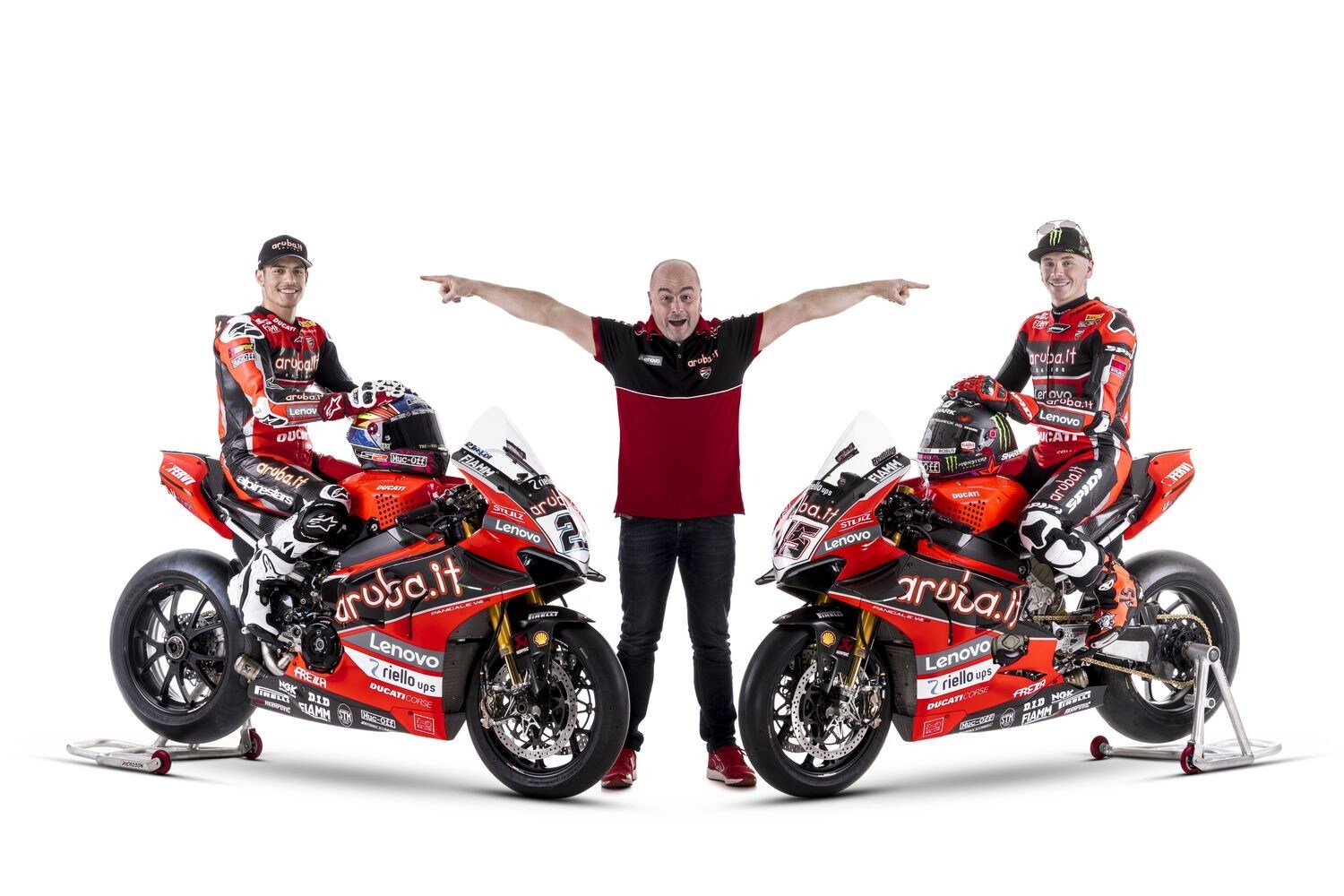 SBK, Ducati Aruba si presenta: ecco le Panigale V4R di Redding e Rinaldi