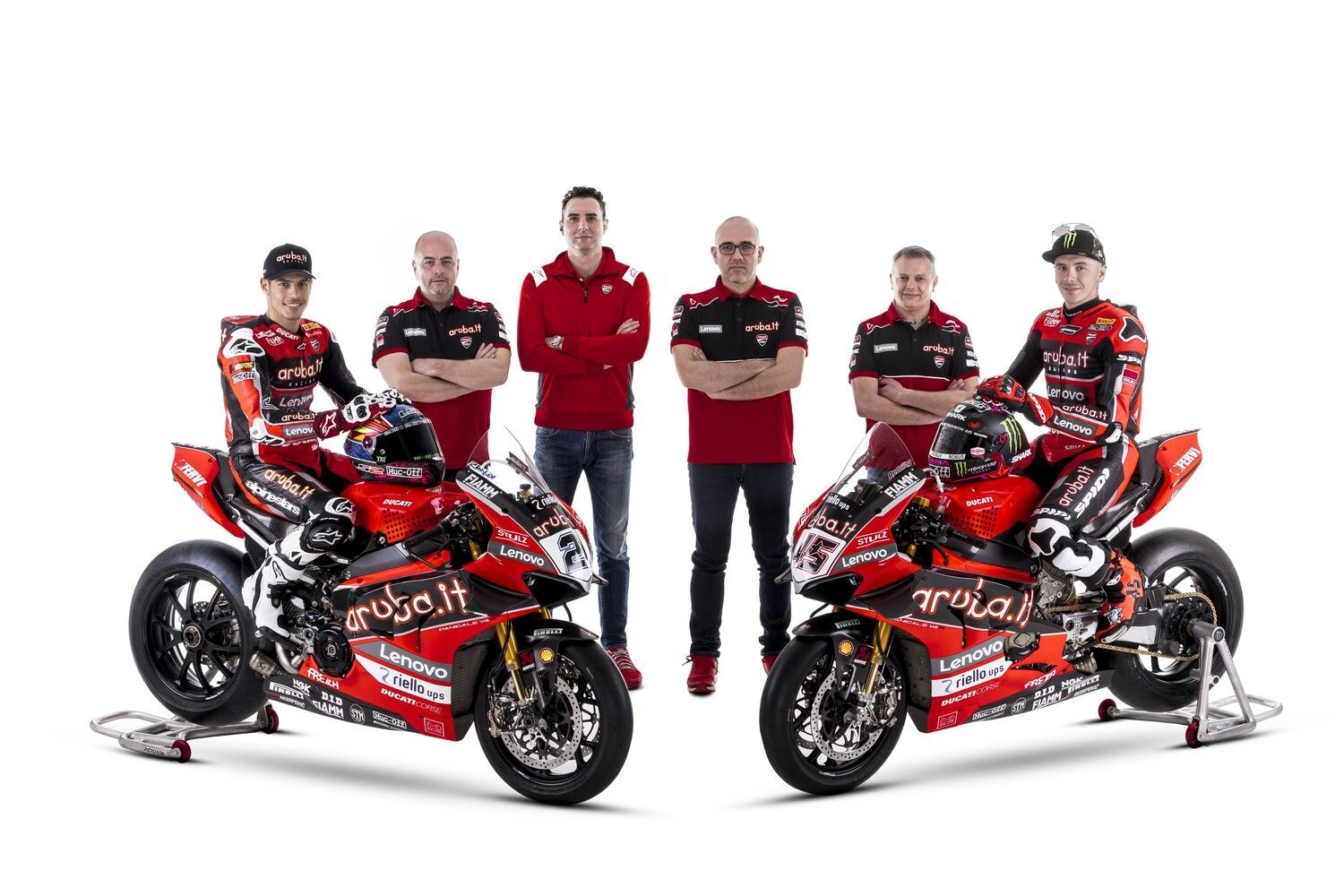 SBK, Ducati Aruba si presenta: ecco le Panigale V4R di Redding e Rinaldi