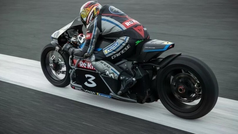 Max Biaggi ready to exceed 410 km/h with the electric Voxan
