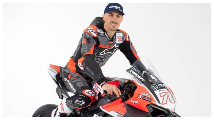 MotoAmerica, Loris Baz unveils his Ducati: “The goal is to win”