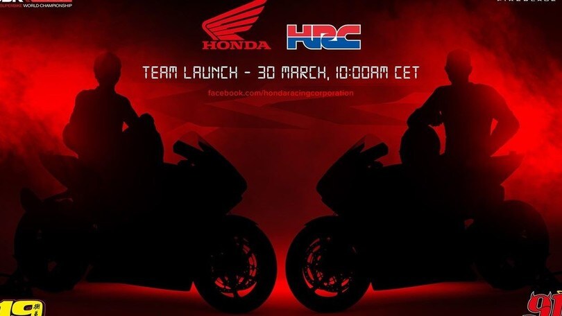 SBK, LIVE: la presentazione Honda Racing 2021
