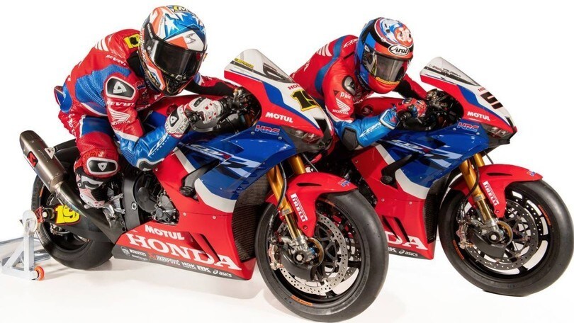 WorldSBK, Bautista and Haslam: “We want to bring the Honda to victory”