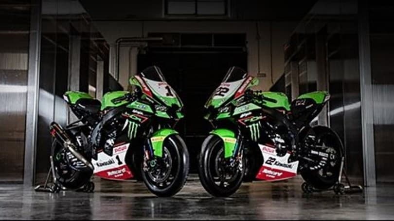 SBK: ecco le Kawasaki ZX-10RR di Rea e Lowes