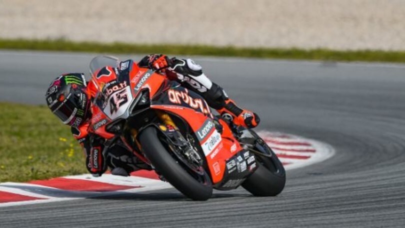 SBK test, Redding e Ducati leader di metà giornata