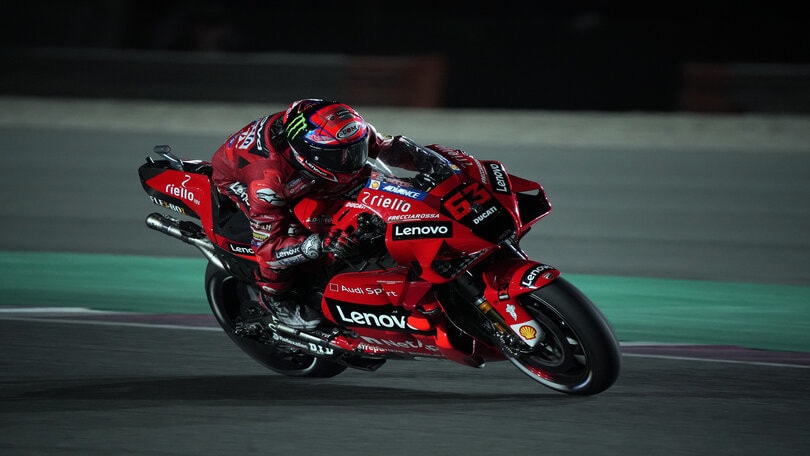 MotoGP Doha: è Pecco Bagnaia il favorito per la vittoria
