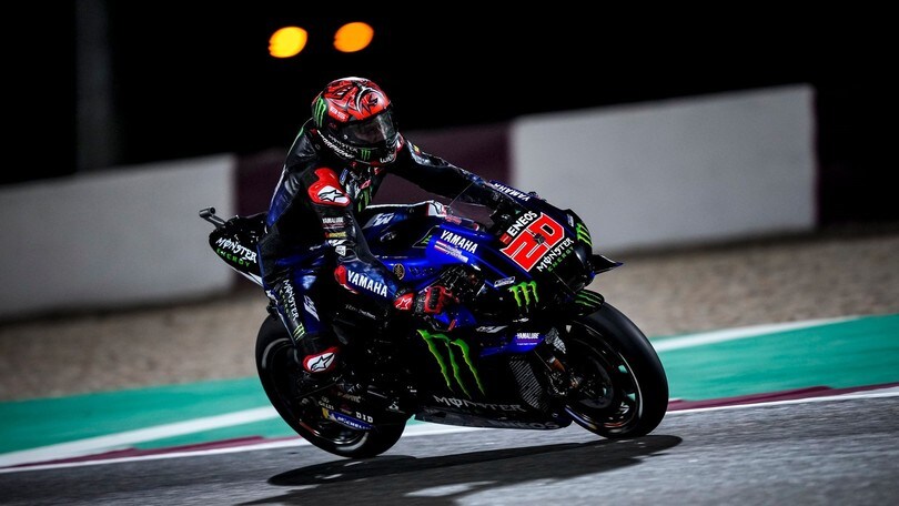 MotoGP Doha, live:Quartararo vince davanti al duo Pramac