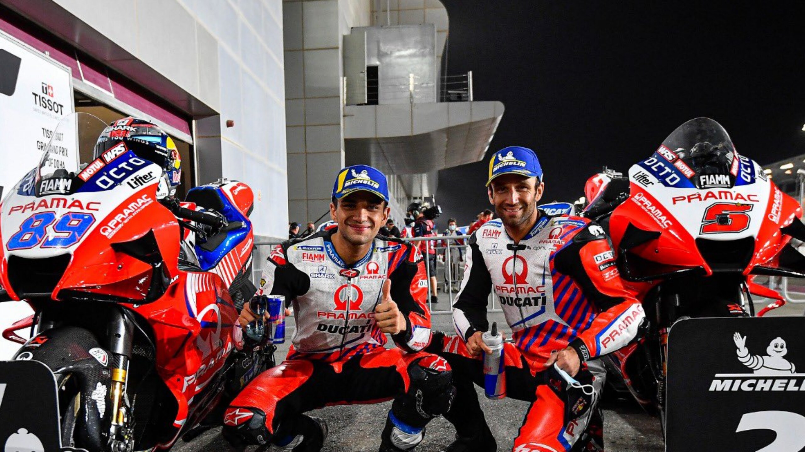 MotoGP Doha: il team Ducati Pramac continua a sognare