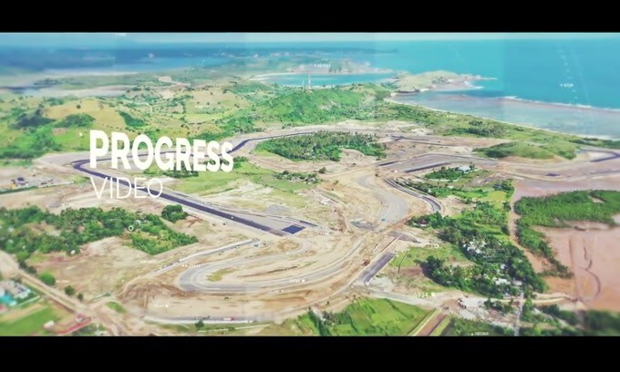 I lavori a Mandalika per SBK e MotoGP