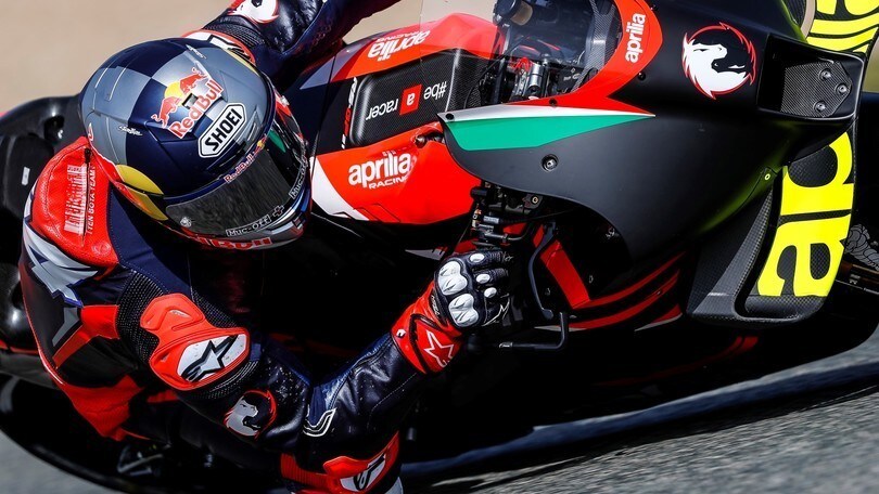 MotoGP, two more test days with Aprilia for Dovizioso
