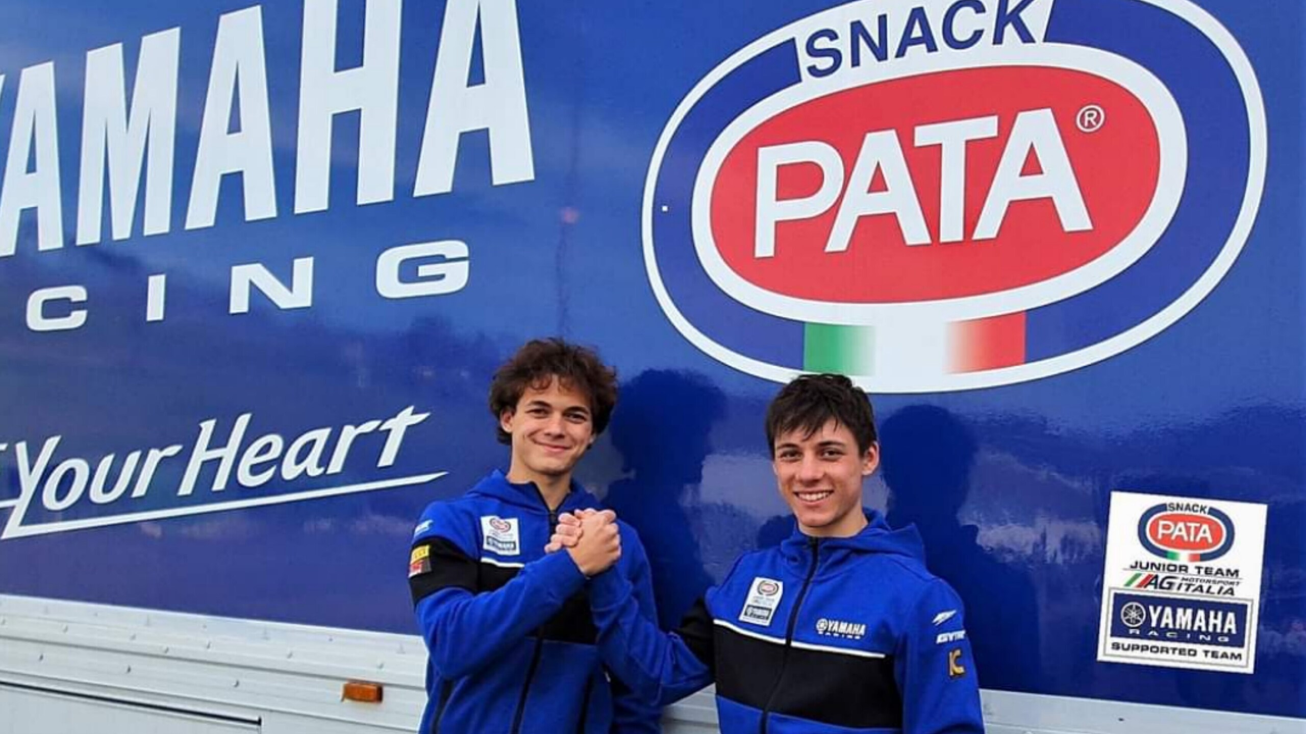 CIV SSP300: lo Junior Team AG Yamaha PATA schiera Mora e Vannucci