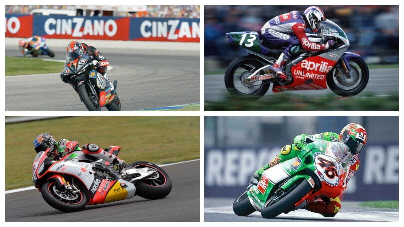 Le migliori livree Aprilia, dal Motomondiale alla Superbike