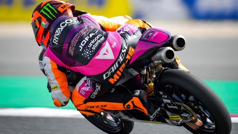 Moto3 Portimao: Migno comanda le FP3, su Rodrigo