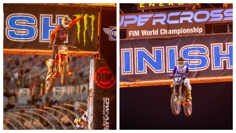 AMA Supercross, Atlanta 3: vincono Webb nella 450 e Thrasher nella 250 Ovest