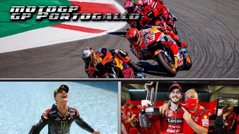 MotoGP Portogallo: Quartararo si conferma, ma Bagnaia non molla
