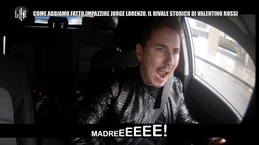 Jorge Lorenzo vittima di uno scherzo delle Iene FOTO
