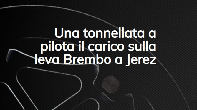 GP Spagna, da 286 km/h a 84 km/h in 4,5 secondi