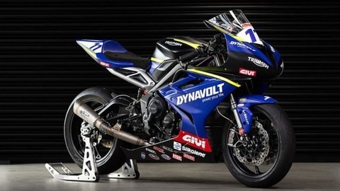 British Supersport, ecco la Triumph "variante" inglese di categoria