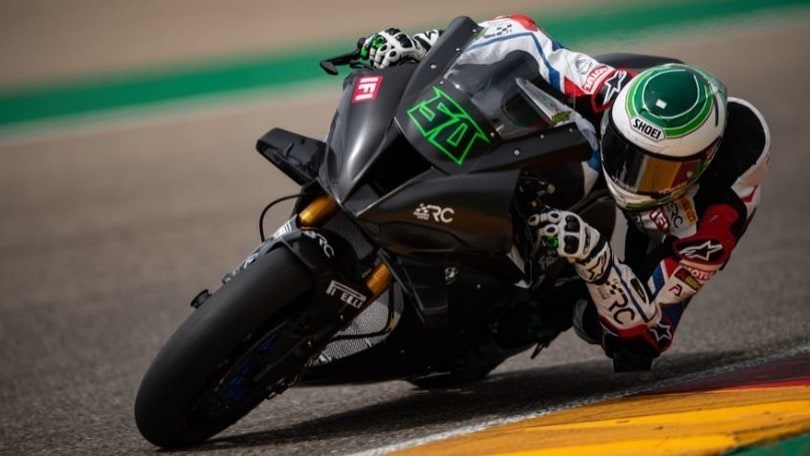 WorldSBK, Laverty (finally) in action with the BMW
