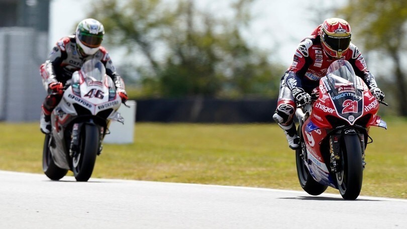 BSB, Snetterton test: weather ruins plans, Iddon the quickest