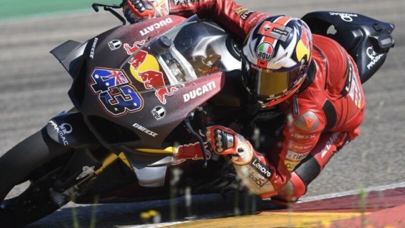 MotoGP: Jack Miller gira ad Aragon con la Ducati Panigale V4-S