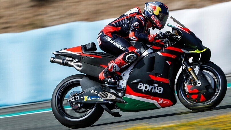 MotoGP, Dovizioso and Aprilia, act two: testing underway at Mugello