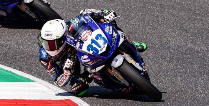 Yamaha R3 Cup: "Paperino" esce dal Mugello da leader italiano