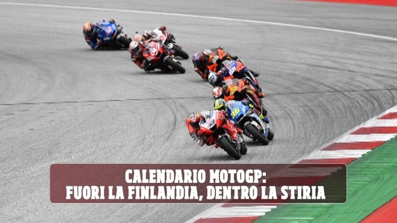 MotoGP, calendario 2021: Finlandia out, doppio GP al Red Bull Ring