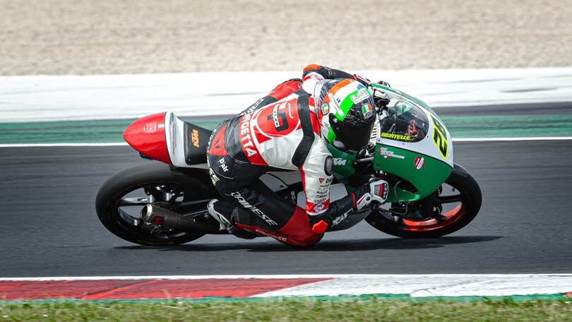 CIV Moto3, Misano: Matteo Bertelle vince Gara 1 all'esordio stagionale
