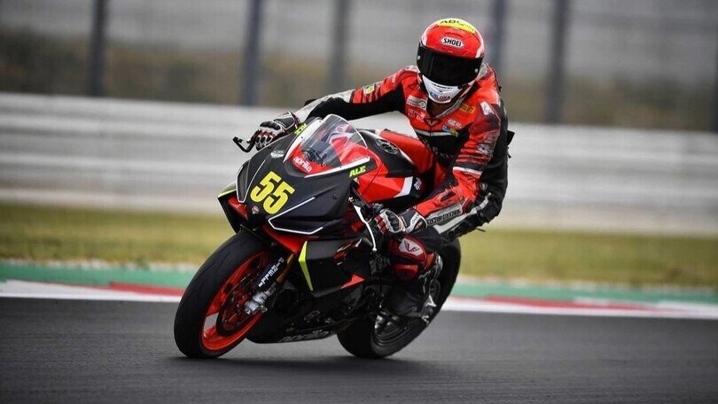 CIV Misano: Alessandro Arcangeli primo vincitore del trofeo Aprilia RS660