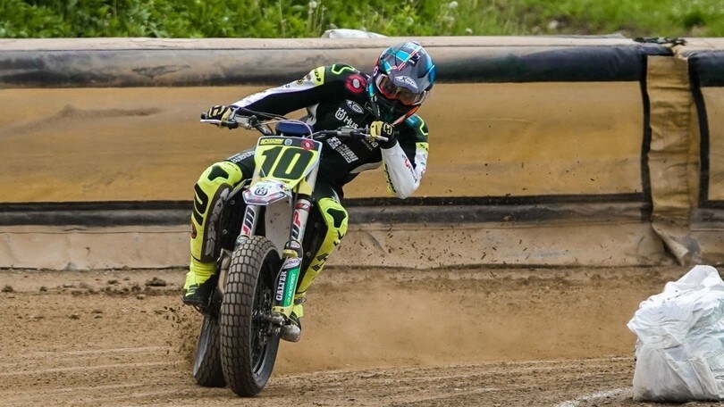 Flat Track, Cecchini alza la voce a Boves: vince Gara 3 e sale in vetta