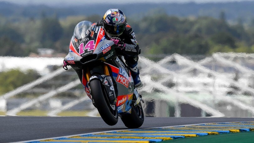 Moto2, in Francia il primo acuto di Tony Arbolino