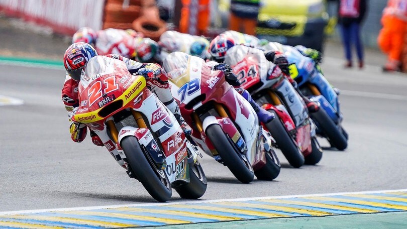 Moto2, alti e bassi in Francia per Di Giannantonio e Corsi