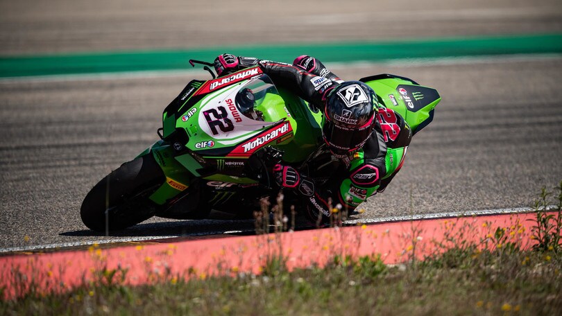 SBK Aragon, Alex Lowes: “Ho un buon set up per domani”