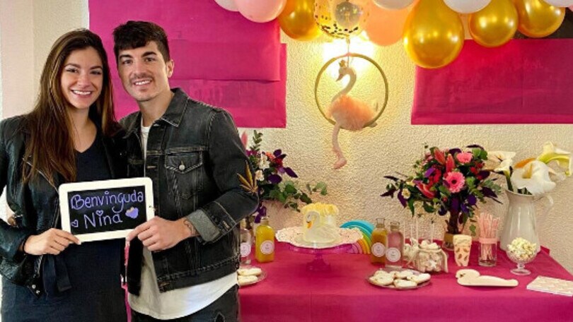 MotoGP, Maverick Vinales papà: è nata la figlia Nina