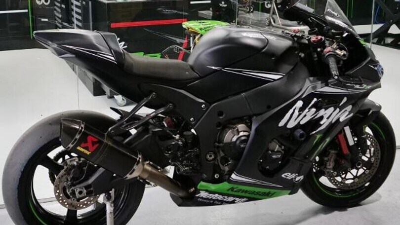 SBK, Johnny Rea mette in vendita la sua Ninja d'allenamento