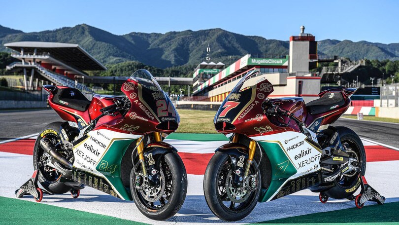 Moto2: Forward celebra l'MV Agusta Superveloce