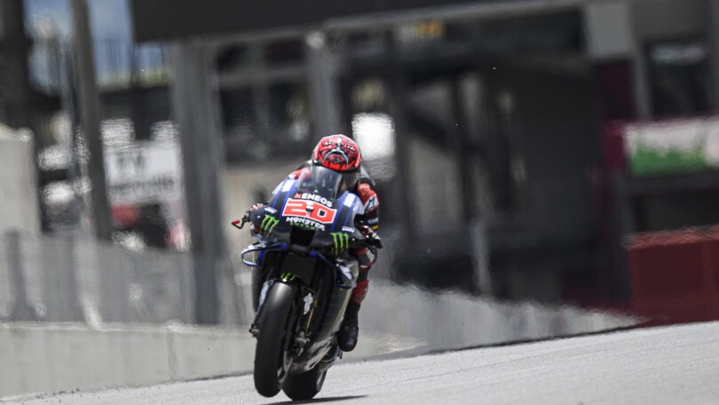 MotoGP Italia, Quartararo: “Dedico la pole a Dupasquier, spero stia bene”