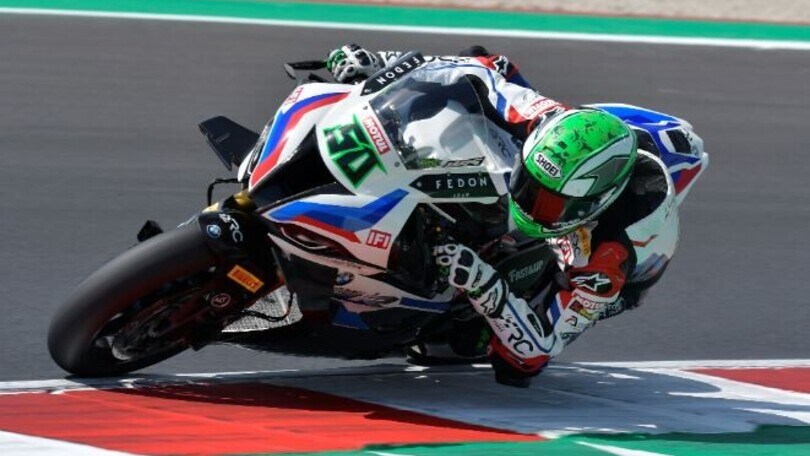SBK Misano, Laverty rassicura: “Sto bene, ho solo un po' di dolore al collo”