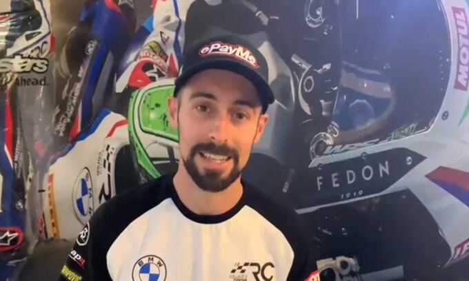 SBK Misano: il ringraziamento di Laverty a Marshall e medici