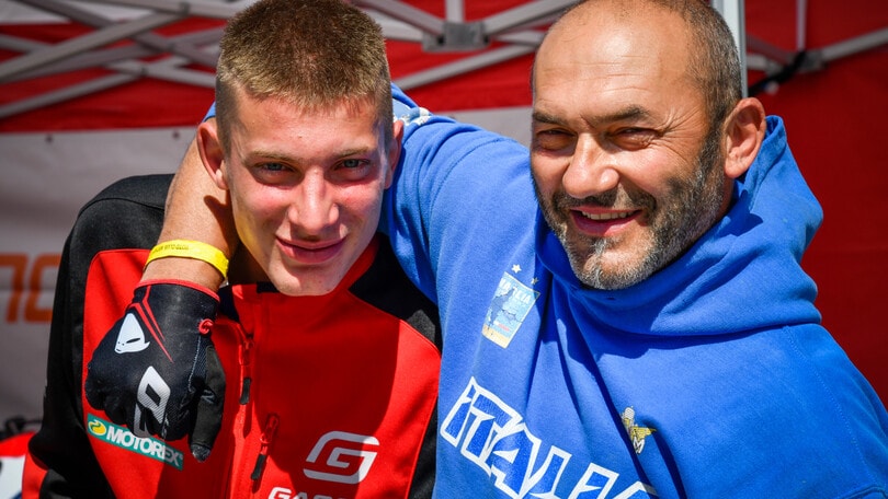 Enduro, Enrico Rinaldi: "Mi manda papà"