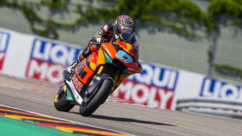 Moto2 Germania, FP3: Gardner inattaccabile, 3° Di Giannantonio