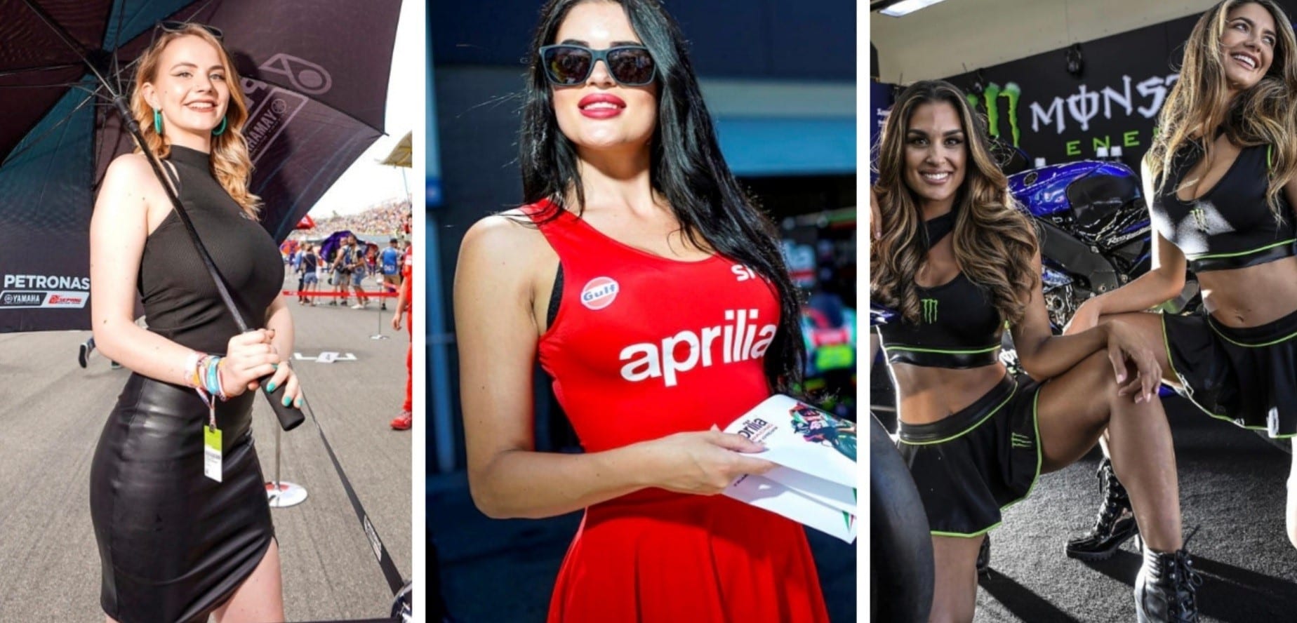 MotoGP, Assen amarcord: le ombrelline più belle del GP d'Olanda