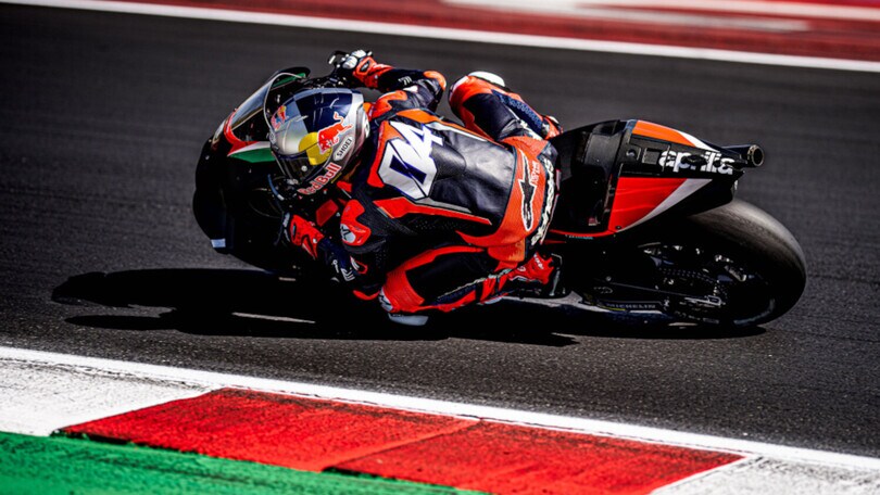 MotoGP, Aprilia: positivo il test di Dovizioso a Misano