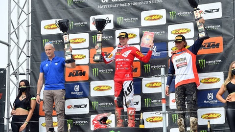 EMX125 da paura a Matterley Basin